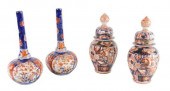 TWO PAIRS OF IMARI PORCELAIN V