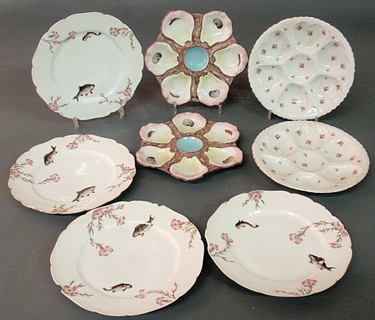 Two pairs of late 19th c. oyster