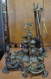 TWO PAIRS OF LOUIS XV STYLE BR