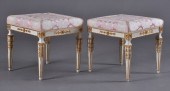 TWO PAIRS OF LOUIS XVI STYLE C