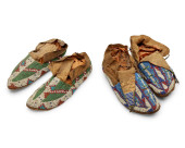 TWO PAIRS OF NATIVE AMERICAN B