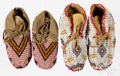 TWO PAIRS OF NATIVE AMERICAN I