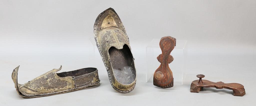 TWO PAIRS OF NEAR EASTERN