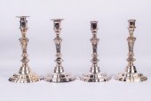 TWO PAIRS OF REGENCE STYLE SIL