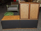 TWO PAIRS OF SPEAKERS Includin