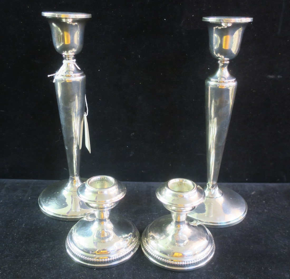 TWO PAIRS OF STERLING