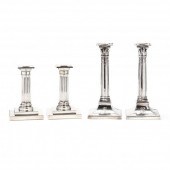 TWO PAIRS OF STERLING SILVER &