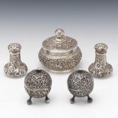 TWO PAIRS OF STERLING SILVER S