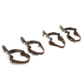 TWO PAIRS OF VINTAGE SPURS, IN
