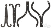 TWO PAIRS PENNSYLVANIA WROUGHT