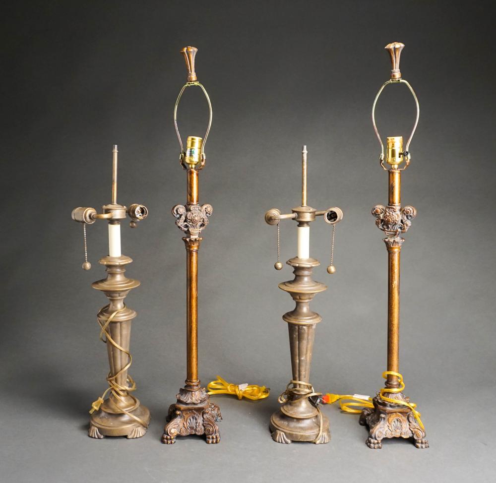 TWO PAIRS RENAISSANCE REVIVAL STYLE