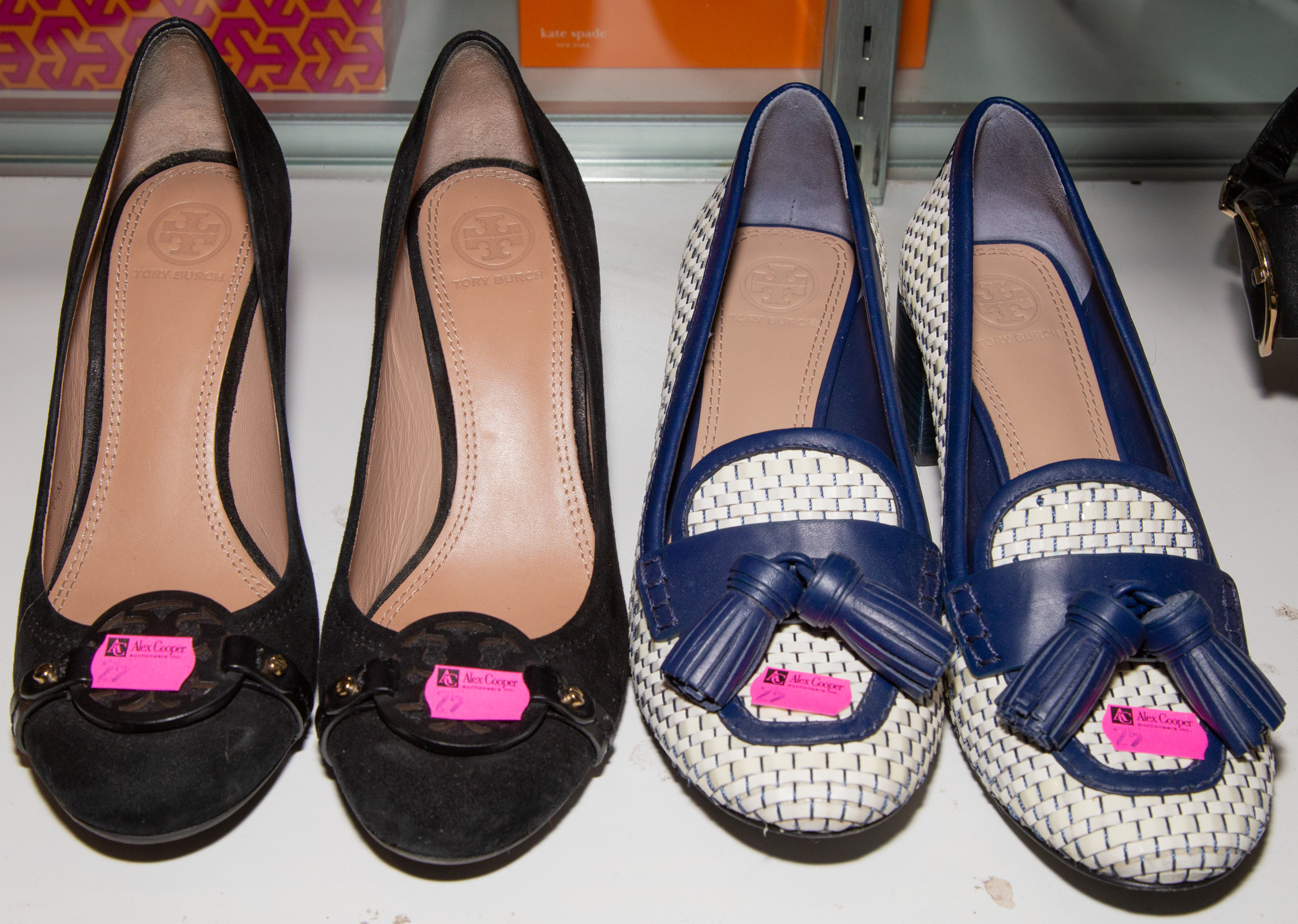 TWO PAIRS TORY BURCH PUMPS both