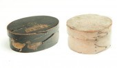 TWO PANTRY BOXES.  American  1
