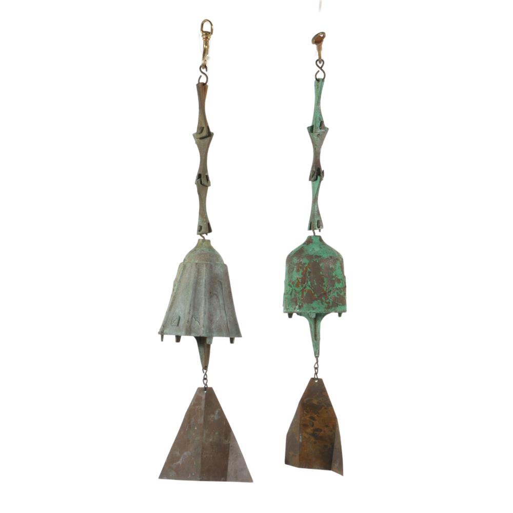 TWO PAOLO SOLERI SAND CAST