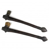 TWO PAPUA NEW GUINEA AXES WITH