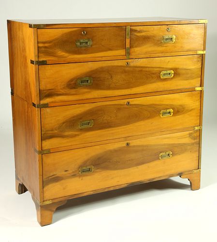 TWO PART BRASS BOUND SANDALWOOD