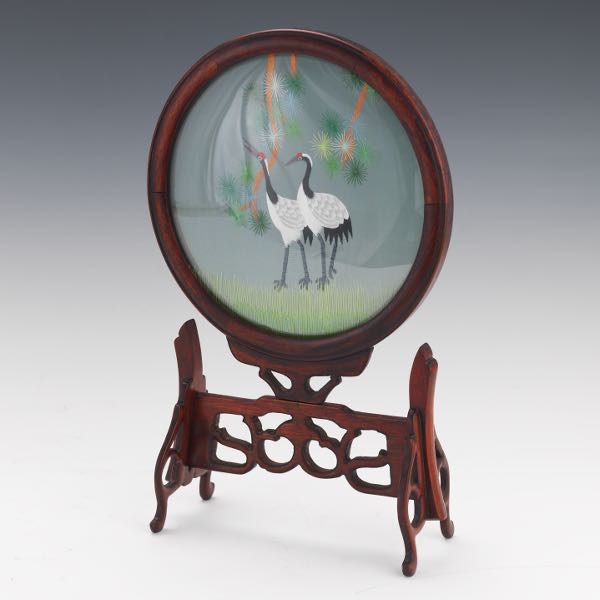 TWO PART CHINESE HAND MADE