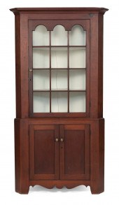 TWO-PART CORNER CUPBOARD CONNE