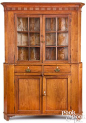 TWO-PART CORNER CUPBOARD<br>Pe