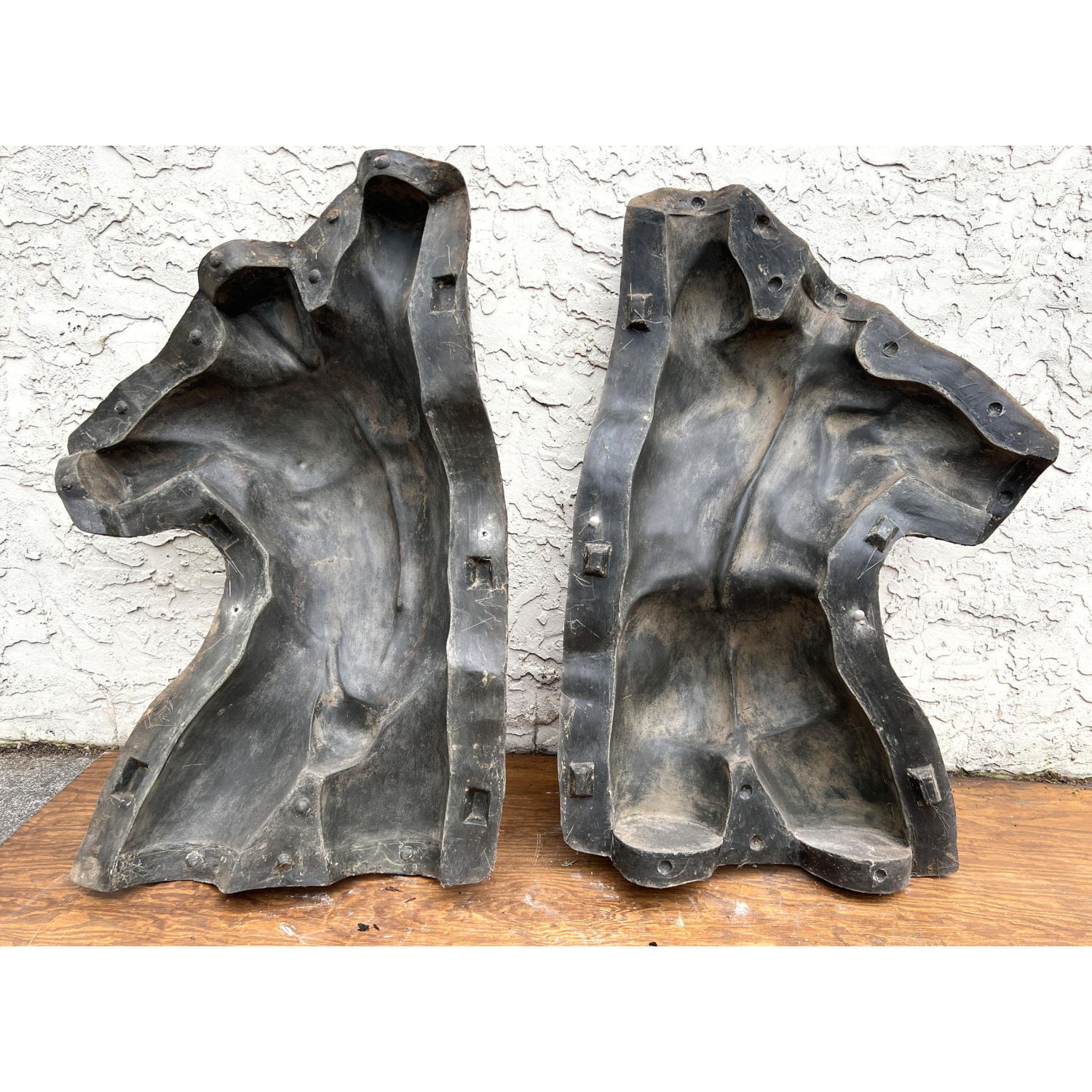 Two Part Fiberglass Mold of Male