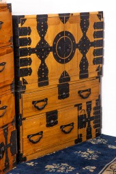 TWO-PART SENDAI CLOTHING TANSU