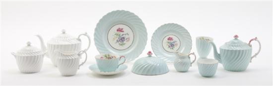 * Two Partial Aynsley Tea