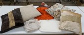 TWO PARTIAL BOLTS OF UPHOLSTER
