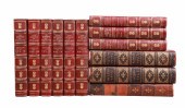 Two partial sets of books by A