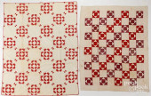 TWO PATCHWORK QUILTS, 19TH AND