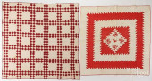 TWO PATCHWORK QUILTS, 19TH AND