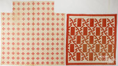 TWO PATCHWORK QUILTS, 19TH C.<