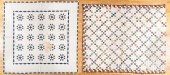 TWO PATCHWORK QUILTS, EARLY 20