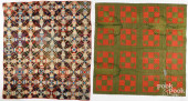 TWO PATCHWORK QUILTS<br>Two pa
