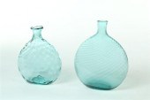 ***TWO PATTERN MOLDED FLASKS.