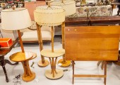 TWO PAUL FRANKL STYLE LAMPS &