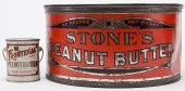 TWO PEANUT BUTTER TINSTwo Pean