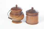 TWO PEASEWARE CONTAINERS.  Ohi