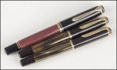 TWO PELIKAN FOUNTAIN PENS. Bot
