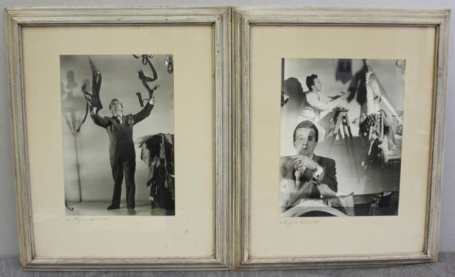 Two Pencil Signed Vintage