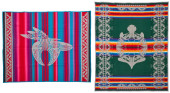 TWO PENDLETON NATIVE AMERICAN-