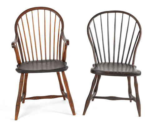 Two Pennsylvania bowback Windsor