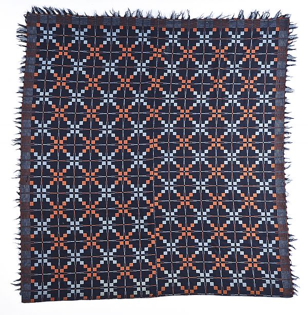 Two Pennsylvania coverlets ca.