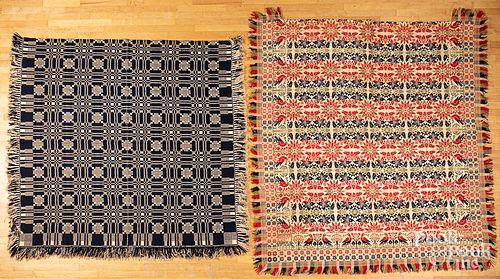 TWO PENNSYLVANIA COVERLETSTwo