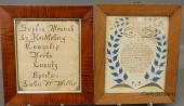 Two Pennsylvania frakturs- Sop