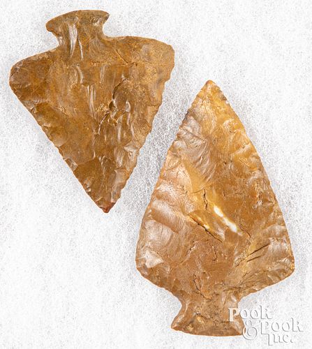 TWO PENNSYLVANIA JASPER STONE