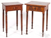 TWO PENNSYLVANIA PAINTED POPLA