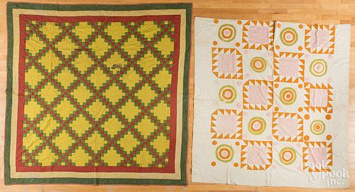 TWO PENNSYLVANIA PATCHWORK