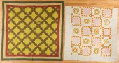 TWO PENNSYLVANIA PATCHWORK QUI