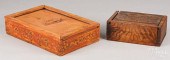 TWO PENNSYLVANIA PINE SLIDE LI