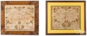 TWO PENNSYLVANIA PRINTED AND H